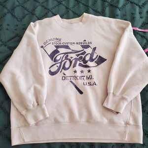 Abercrombie Ford Sweatshirt Size Large